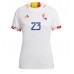 Belgien Michy Batshuayi #23 Borta Matchtröja Dam VM 2022 Kortärmad